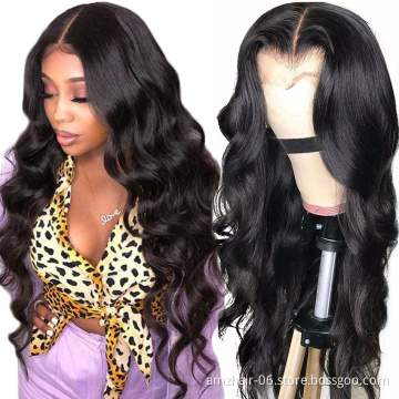 Cheap Unprocessed Body Wave Mink Brazilian Human Hair Hd Full Lace Front Wig For Black Women Glueless Lace Frontal Wig Vendors
